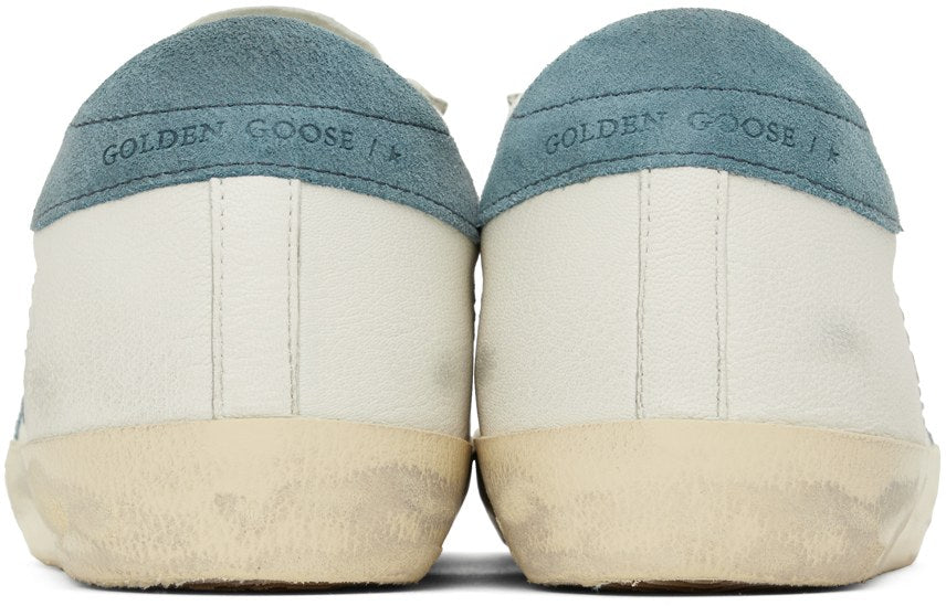 حذاء سنيكرز Superstar من GOLDEN GOOSE باللون الأبيض