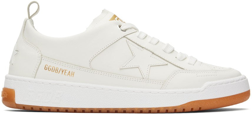 GOLDEN GOOSE White Yeah Sneakers