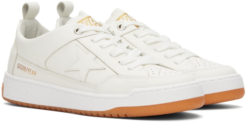 GOLDEN GOOSE White Yeah Sneakers