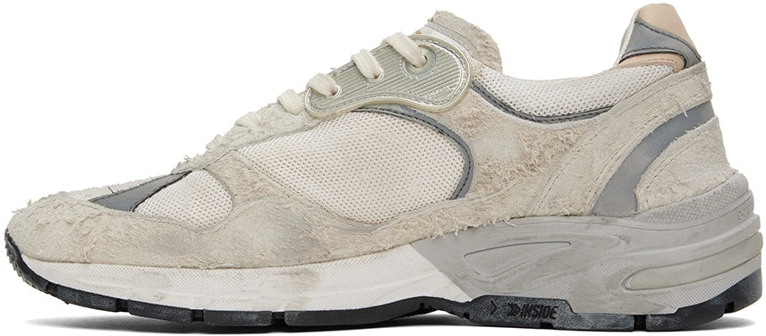 (Pre Order)GOLDEN GOOSE White Dad-Star Low-Top Sneakers