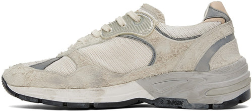 (Pre Order)GOLDEN GOOSE White Dad-Star Low-Top Sneakers