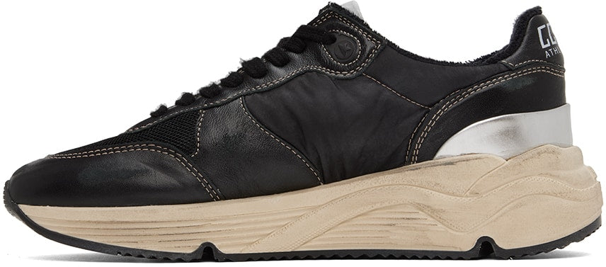 (Pre Order)GOLDEN GOOSE Black Running Sole Low-Top Sneakers