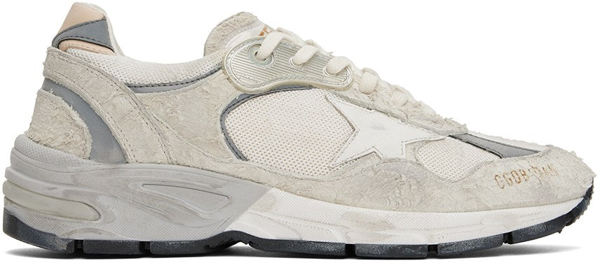 (Pre Order)GOLDEN GOOSE White Dad-Star Low-Top Sneakers