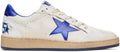 (Pre Order)GOLDEN GOOSE White & Blue Ball Star Sneakers