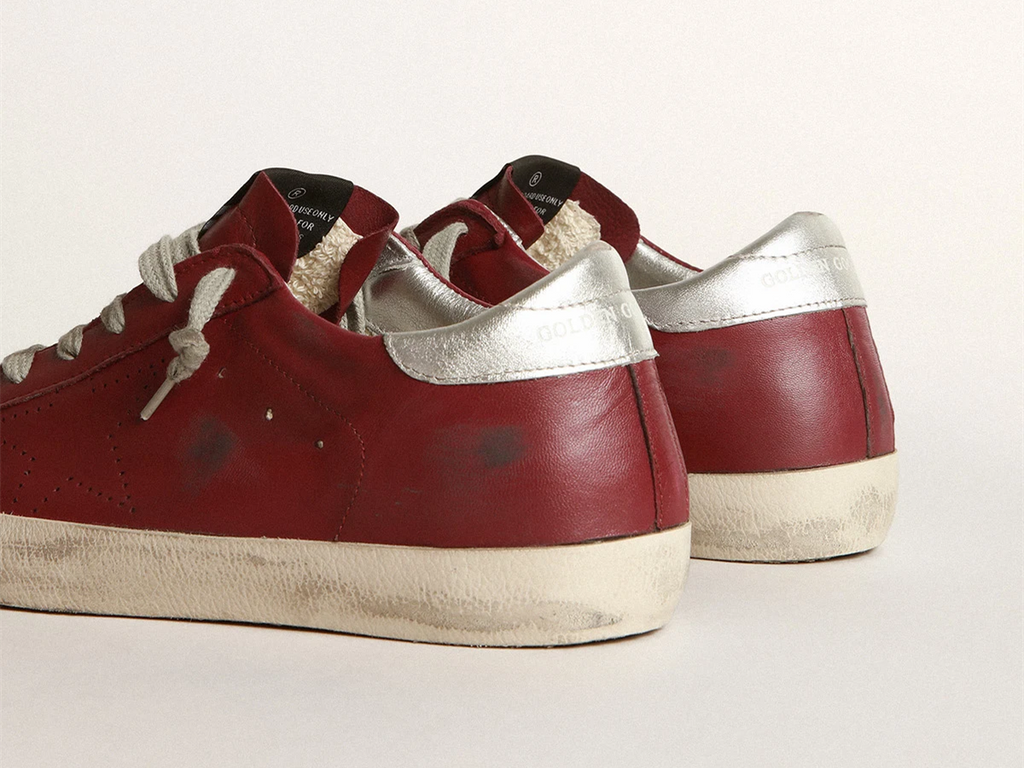 GOLDEN GOOSE Superstar sneakers in nappa leather with perforated star