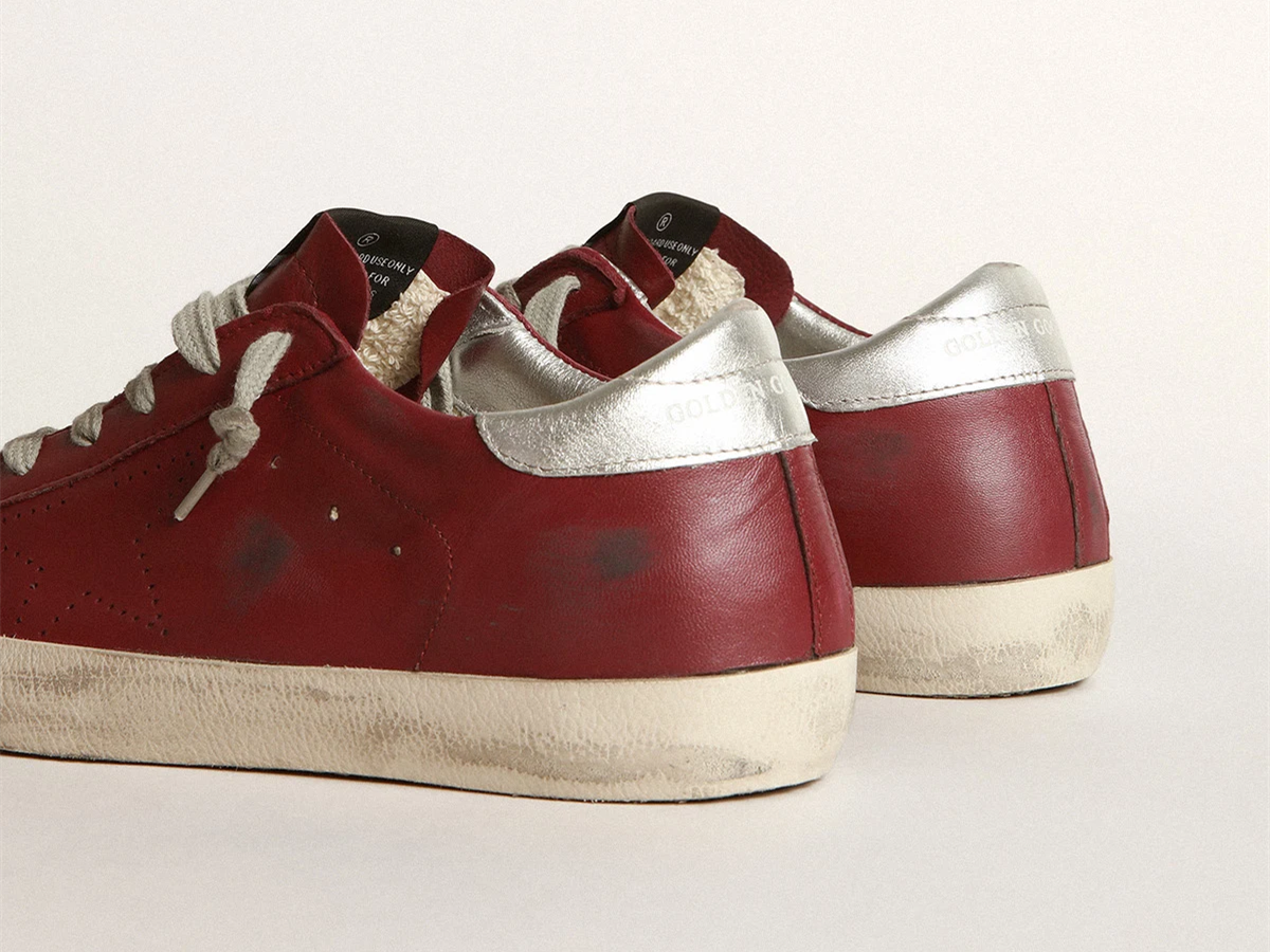 GOLDEN GOOSE Superstar sneakers in nappa leather with perforated star