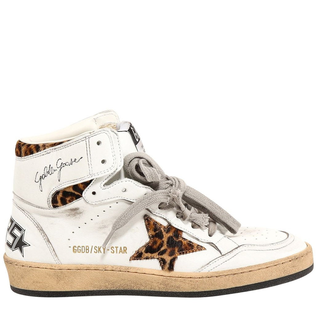 GOLDEN GOOSE Alta Sky Star In White