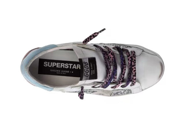 GOLDEN GOOSE Women's Super-Star in silver