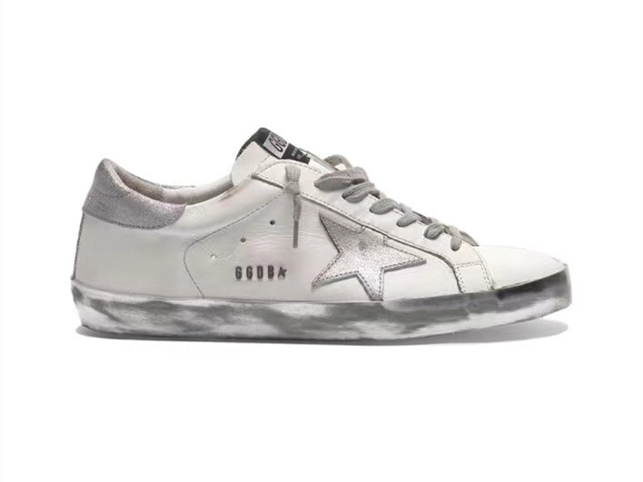 GOLDEN GOOSE Superstar In Sliver