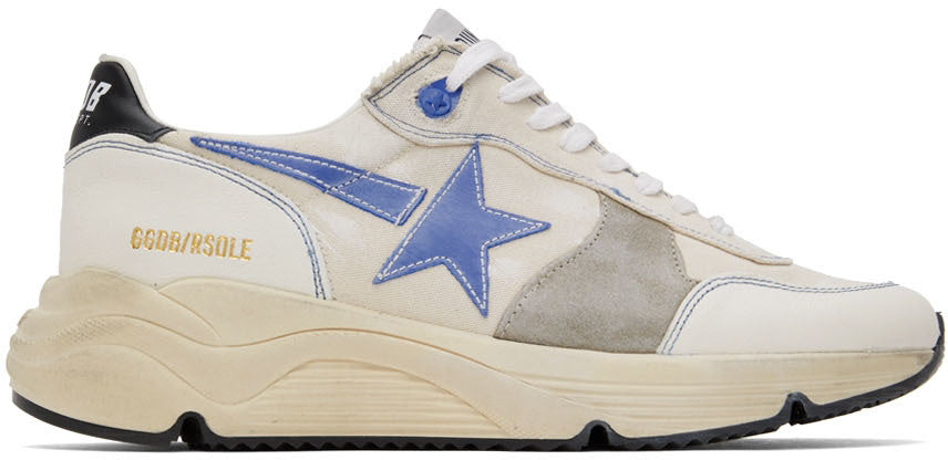(Pre Order)GOLDEN GOOSE Off-White Running Sole Low-Top Sneakers