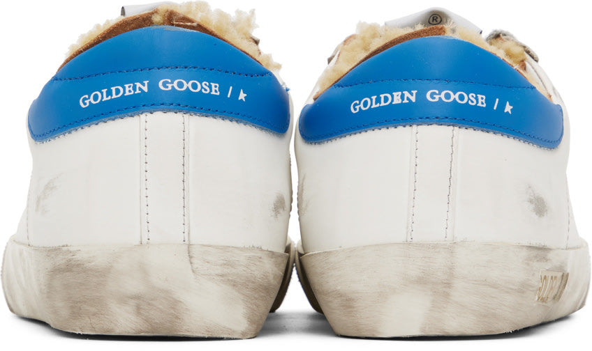 GOLDEN GOOSE White Super-Star Skate Sneakers