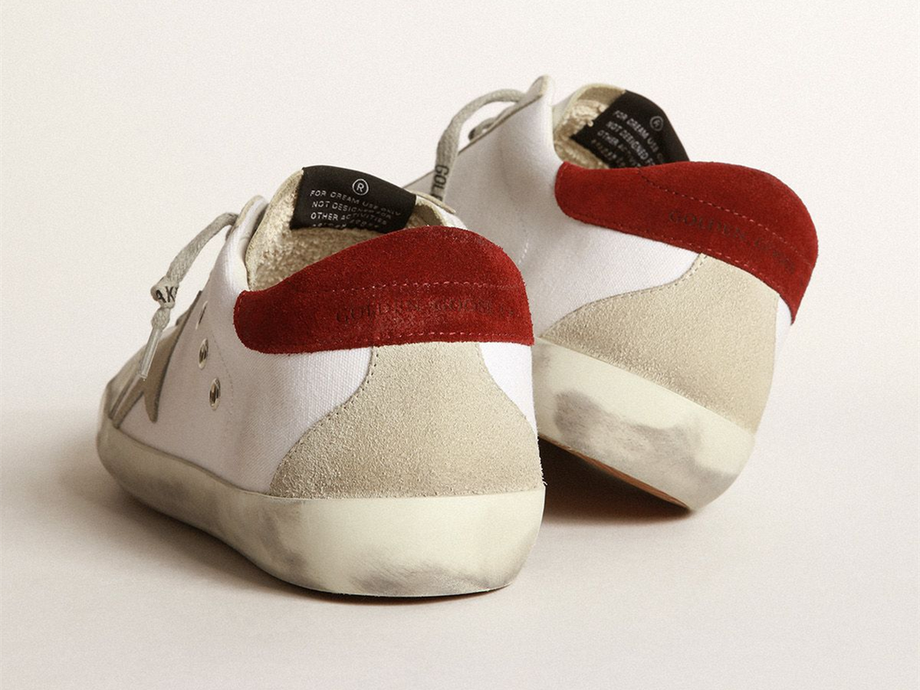 GOLDEN GOOSE Super-Star sneakers with rubber toe cap