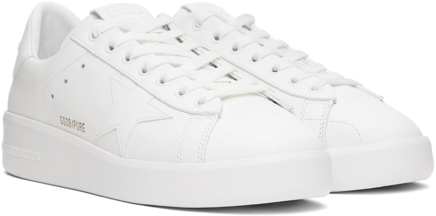 GOLDEN GOOSE White Purestar Sneakers