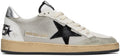 (Pre Order)GOLDEN GOOSE White & Gray Ball Star Sneakers