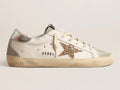 GOLDEN GOOSE Super-Star sneakers in beige with golden star