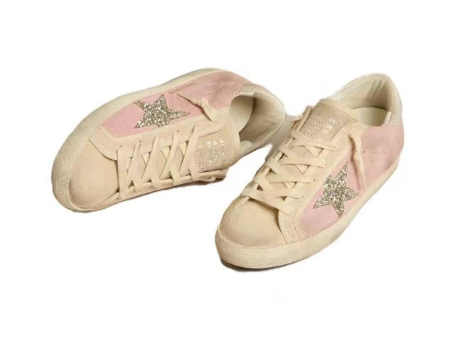 GOLDEN GOOSE Women's Super-Star in pink
