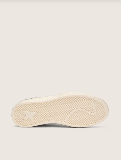 Golden Goose Ball Star LTD in leopard pony skin with cream leather star