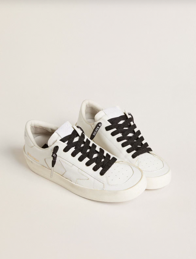 Golden Goose Black cotton laces