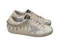 (Pre Order)GOLDEN GOOSE Super-Star sneakers in beige with silver star