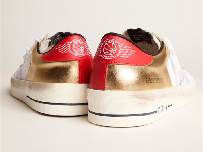 GOLDEN GOOSE Stardan sneakers with gold inserts