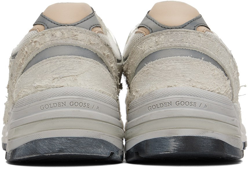 (Pre Order)GOLDEN GOOSE White Dad-Star Low-Top Sneakers