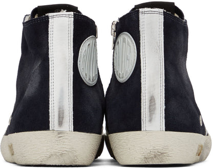 GOLDEN GOOSE حذاء سنيكرز فرنسي أسود
