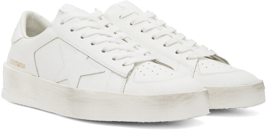 (Pre Order)GOLDEN GOOSE White Stardan Sneakers