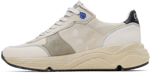 (Pre Order)GOLDEN GOOSE Off-White Running Sole Low-Top Sneakers