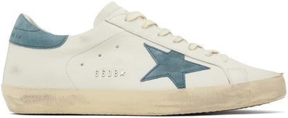 حذاء سنيكرز Superstar من GOLDEN GOOSE باللون الأبيض