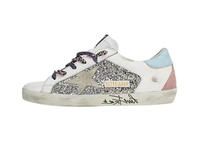 GOLDEN GOOSE Women's Super-Star in silver